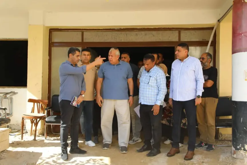 جولة محافظ الوادي الجديد