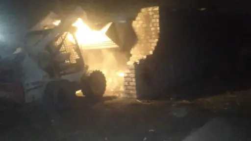 إيقاف أعمال وإزالة حالة بناء...