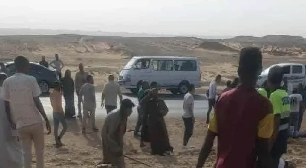 صورة من الحادث