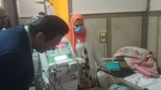 دويدار يفاجىء مستشفى حميات...