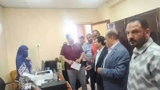 افتتاح عيادة التأمين الصحي بمركز...