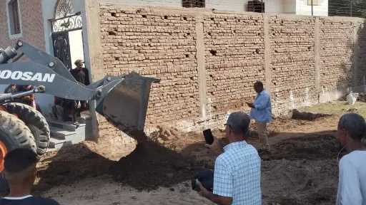 إيقاف حالتي تعدي على الأراضي...