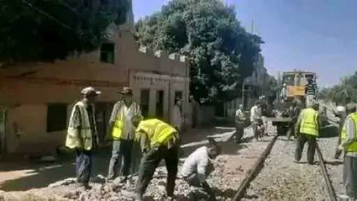 غلق مزلقان بهجورة البحرى ب،...