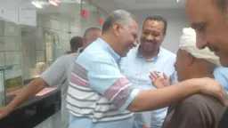 رئيس مركز أبو تشت يتابع...