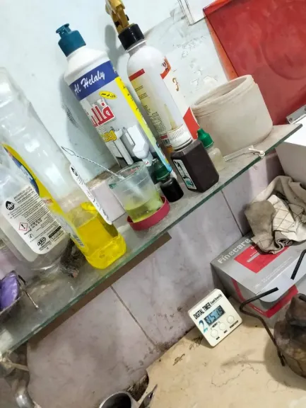 ضبط معمل تحاليل مخالف