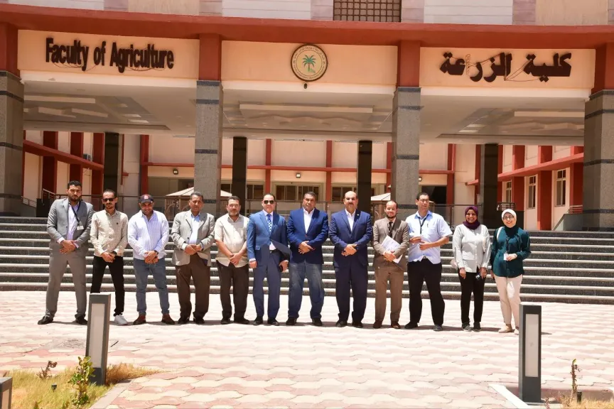 جامعة الوادي الجديد تستقبل لجنة تقييم جائزة مصر للتميز الحكومي