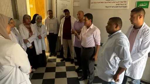 وكيل صحة الأقصر يتفقد أعمال...