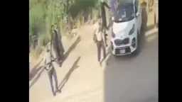 مقطع فيديو يوثق قيام مجهولون...