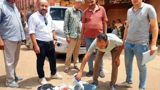 إعدام 144 كجم سلع غذائية...