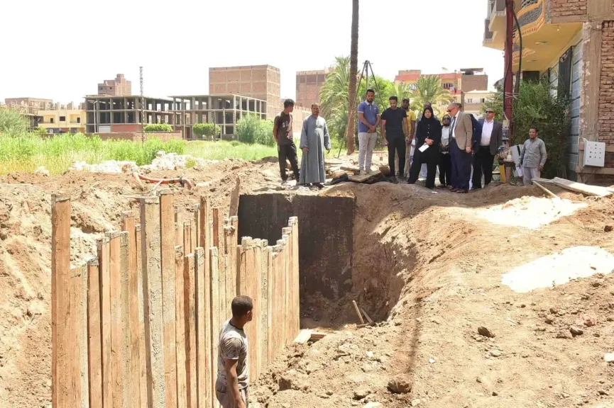 جولة محافظ الأقصر
