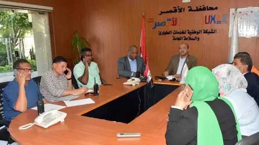 غرفة عمليات الأقصر تواصل متابعة...