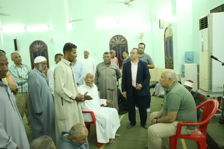 جولة محافظ الوادي الجديد