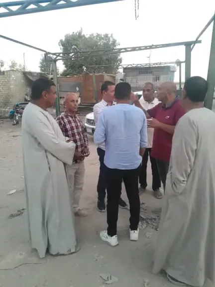 جولة رئيس مركز يوسف الصديق