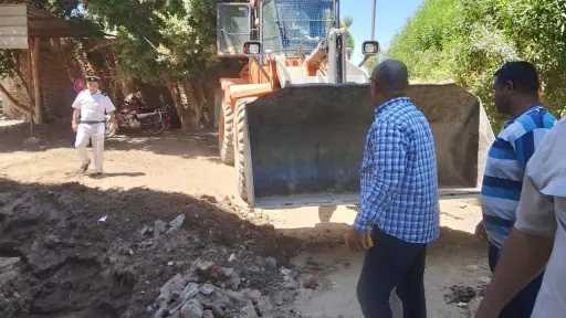 إزالة9 حالات تعدى في المهد...