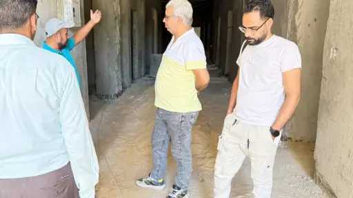 مدير مستشفي قنا يتابع أعمال...