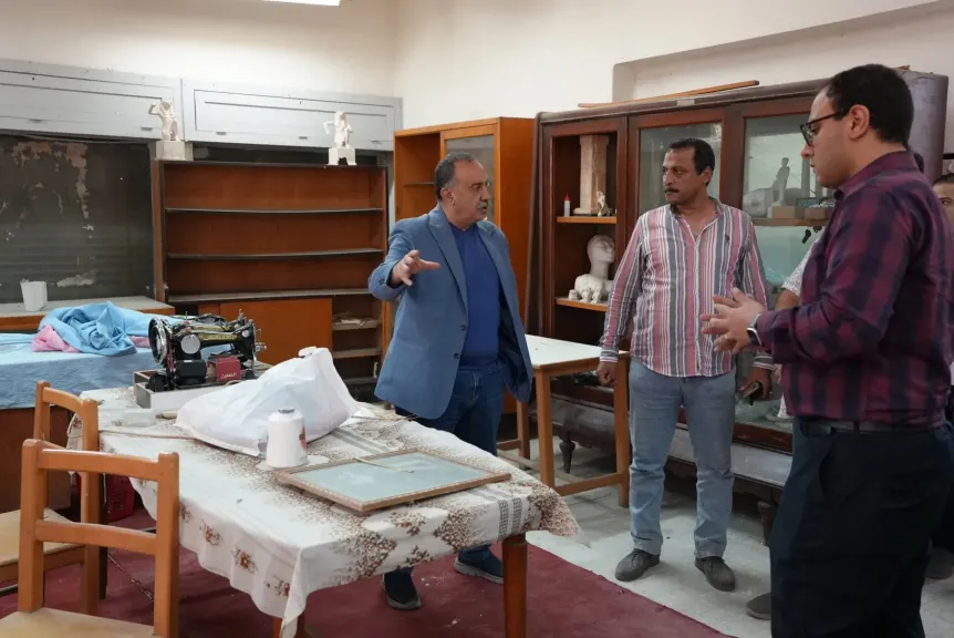 محافظ أسيوط يتفقد مركز خان الخليلي بالفتح
