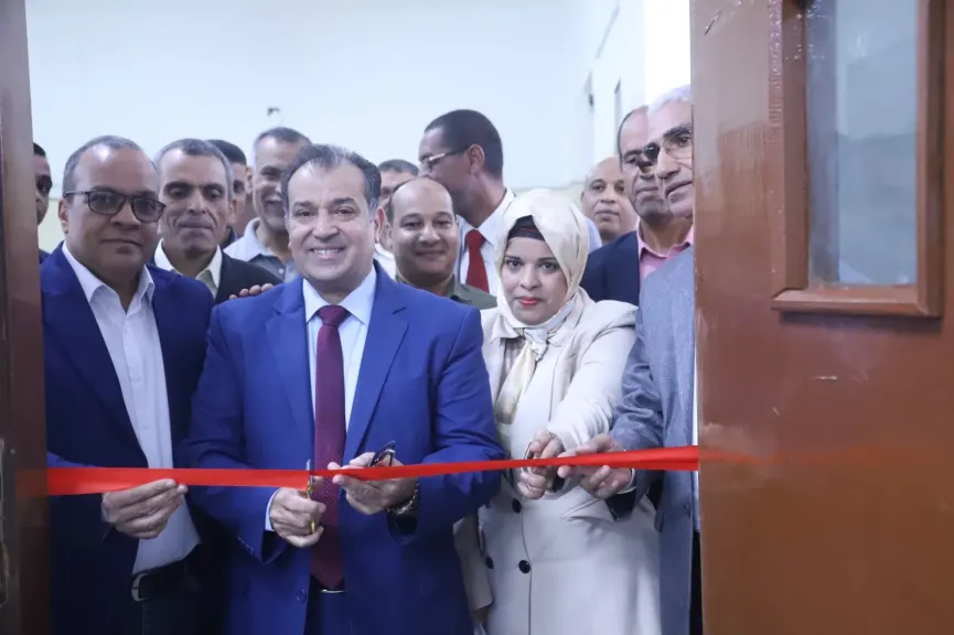 رئيس جامعة جنوب الوادي يفتتح معمل اللغة التركية الرقمي