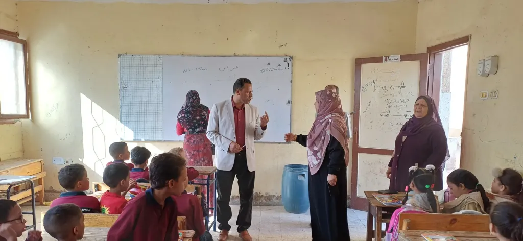 جولة مدير تعليم أبو تشت