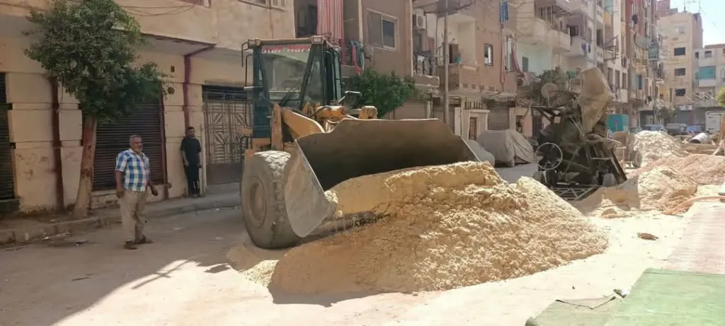 رفع اشغالات بناء