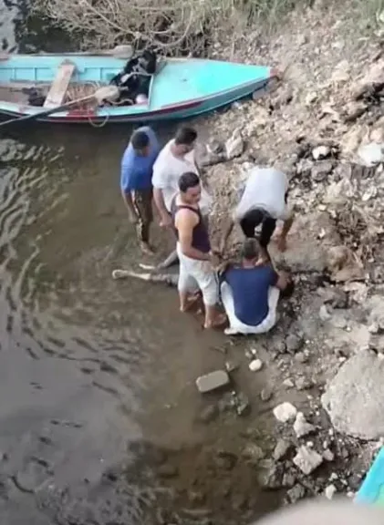صورة من الحادث