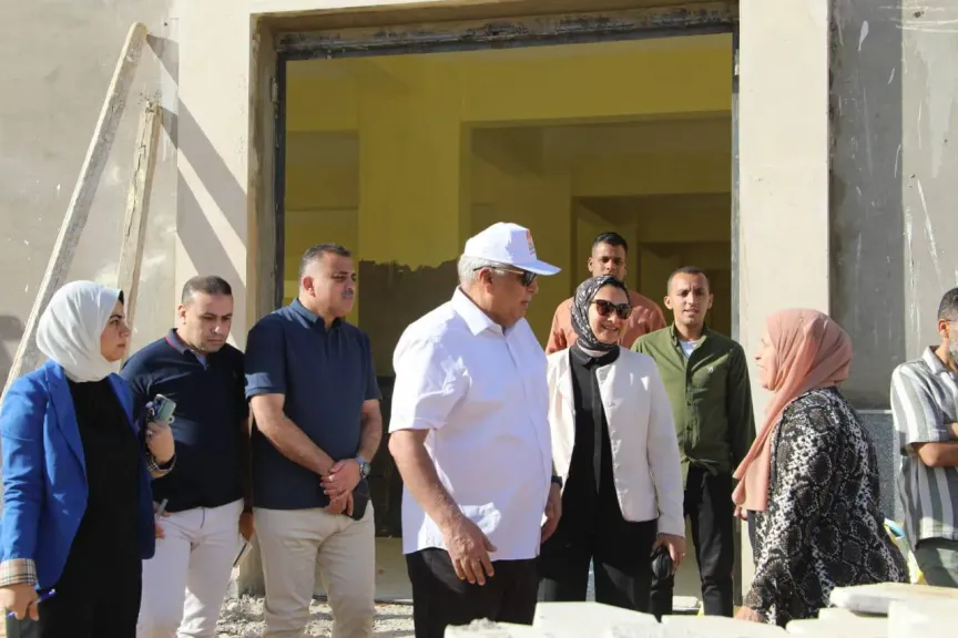 جولة محافظ الوادي الجديد