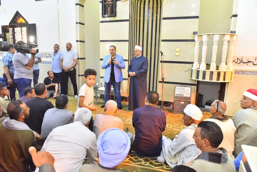 محافظ أسيوط يفتتح مسجد أبو بكر الصديق