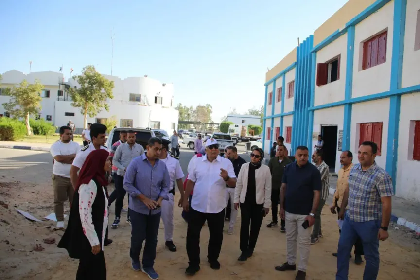 جولة محافظ الوادي الجديد 