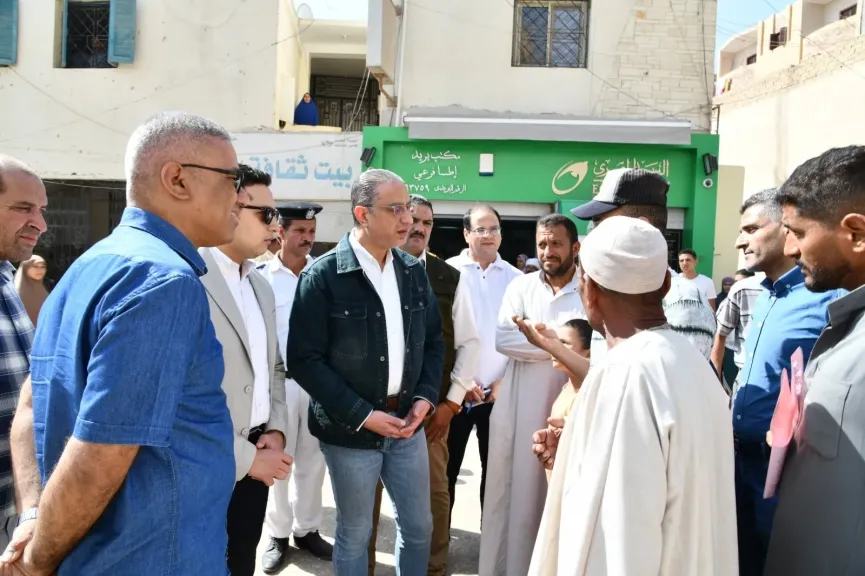 جولة ميدانيةلمحافظ الفيوم