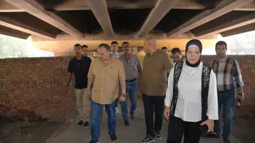 محافظ أسيوط يتابع إنشاء منافذ...