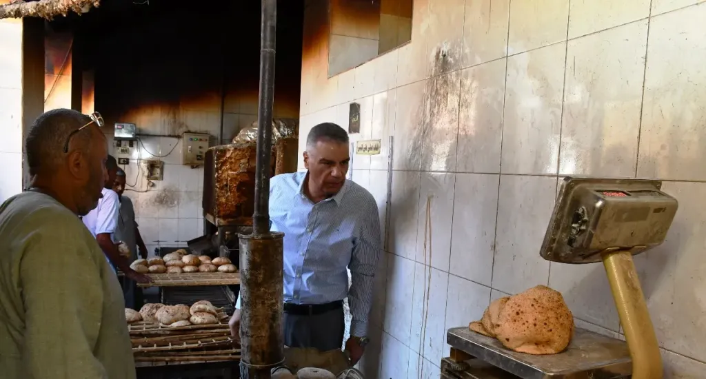 جولة ميدانية لمحافظ أسوان