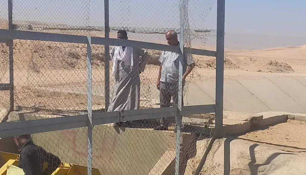 ” زراعة الأقصر”  تنتهي من تطهير وتطوير مسقى نهاية الجبل  بمنطقة الدير بإسنا.