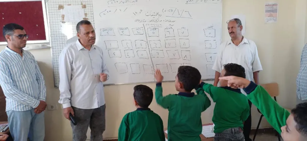 جولة مدير تعليم أبو تشت