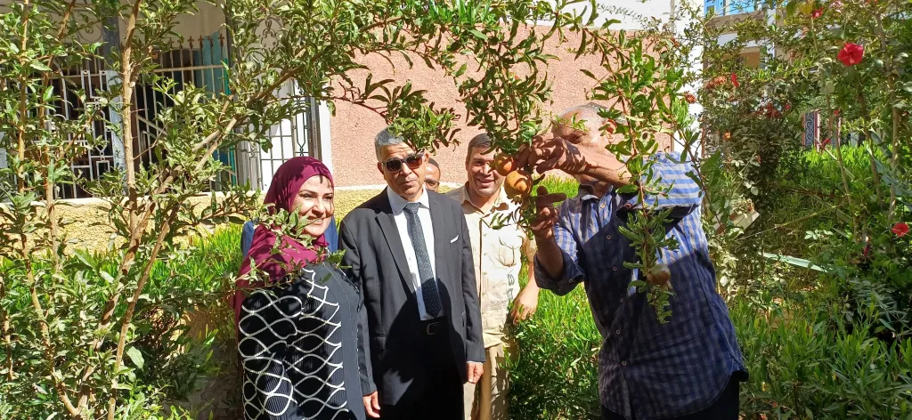 جولة وكيل الإدارة بمدرسة الحبيلات الشرقية