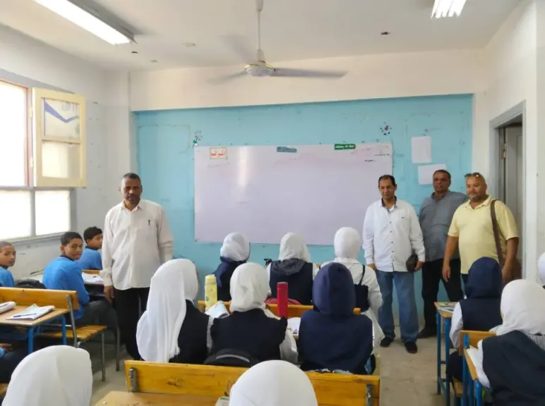 جولة مدير تعليم أبو تشت