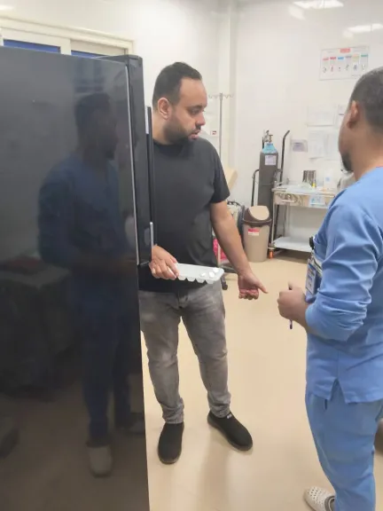 مدير إدارة قوص الصحية يتفقد الوحدة الصحية بالكلالسة