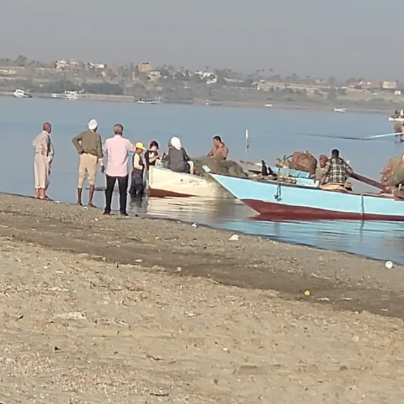 انطلاق موسم الصيد ببحيرة قارون