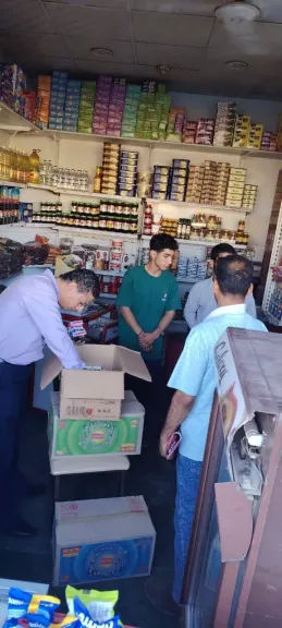 جانب من الحملة