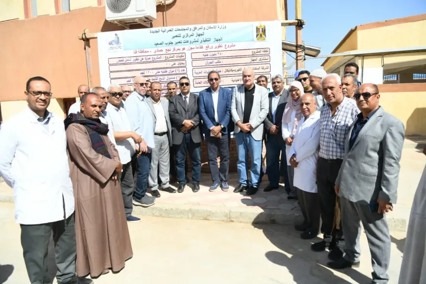محافظ قنا يتفقد المجزر الآلي بنجع حمادي