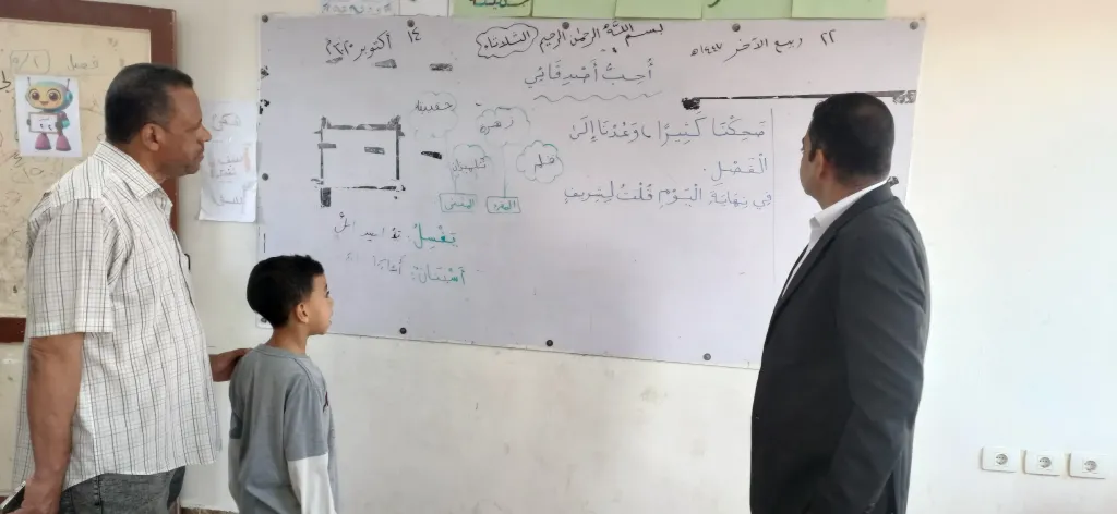 جولة مدير تعليم أبو تشت