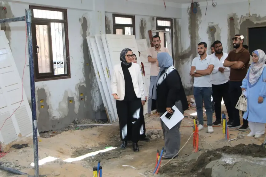 جولة نائب محافظ الوادي الجديد