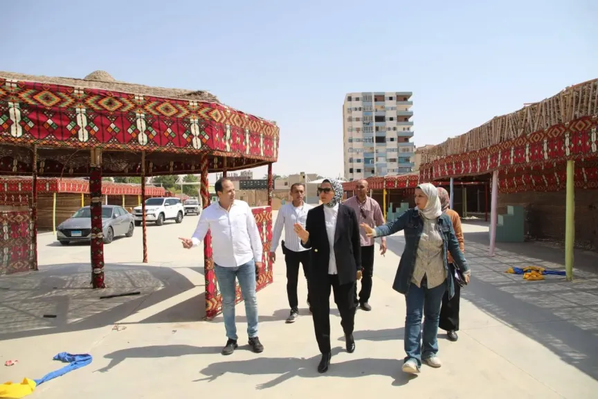 جولة نائب محافظ الوادي الجديد
