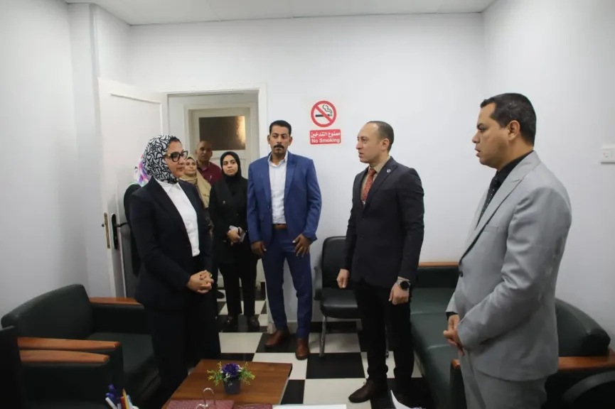 جولة نائب محافظ الوادي الجديد