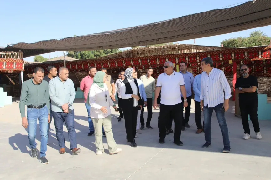 جولة محافظ الوادي الجديد