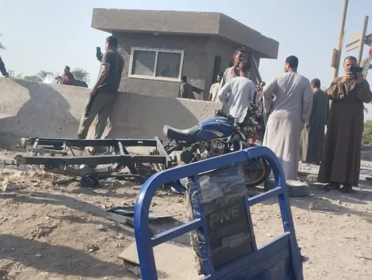 صورة من الحادث