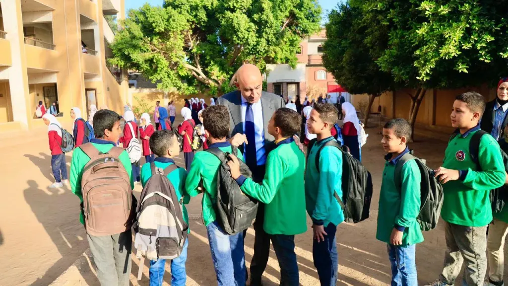 جولة لـ وزير التعليم في 9 مدارس بـ محافظة سوهاج