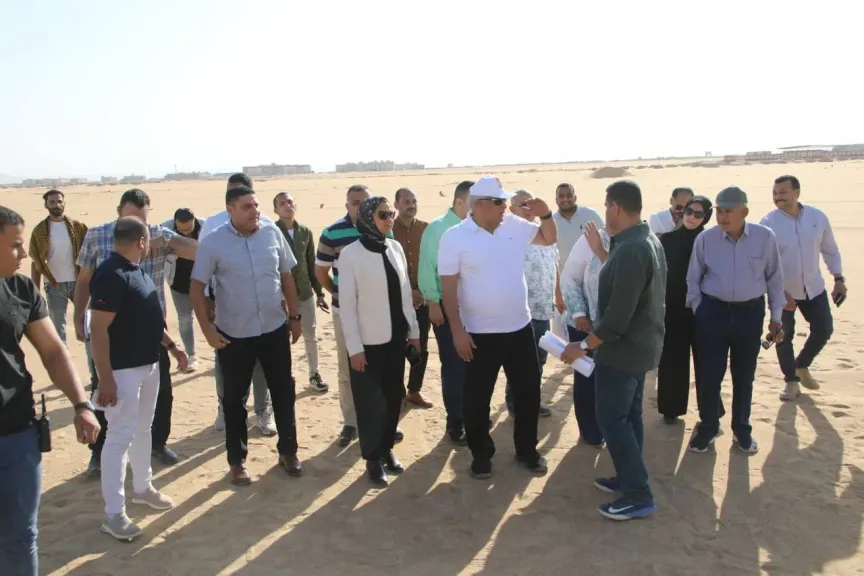 جولة محافظ الوادي الجديد