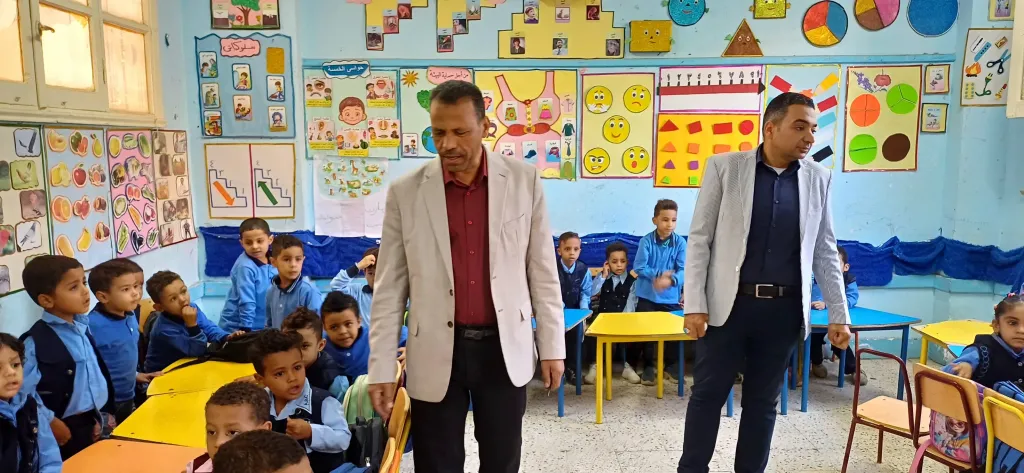 جولة مدير تعليم أبو تشت