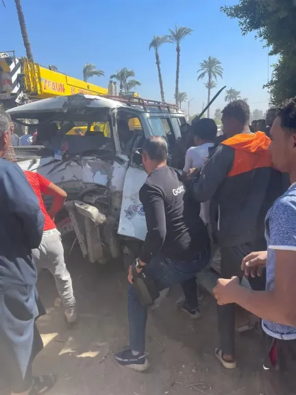 صورة من الحادث