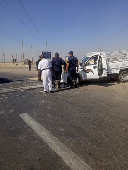 صورة من الحادث