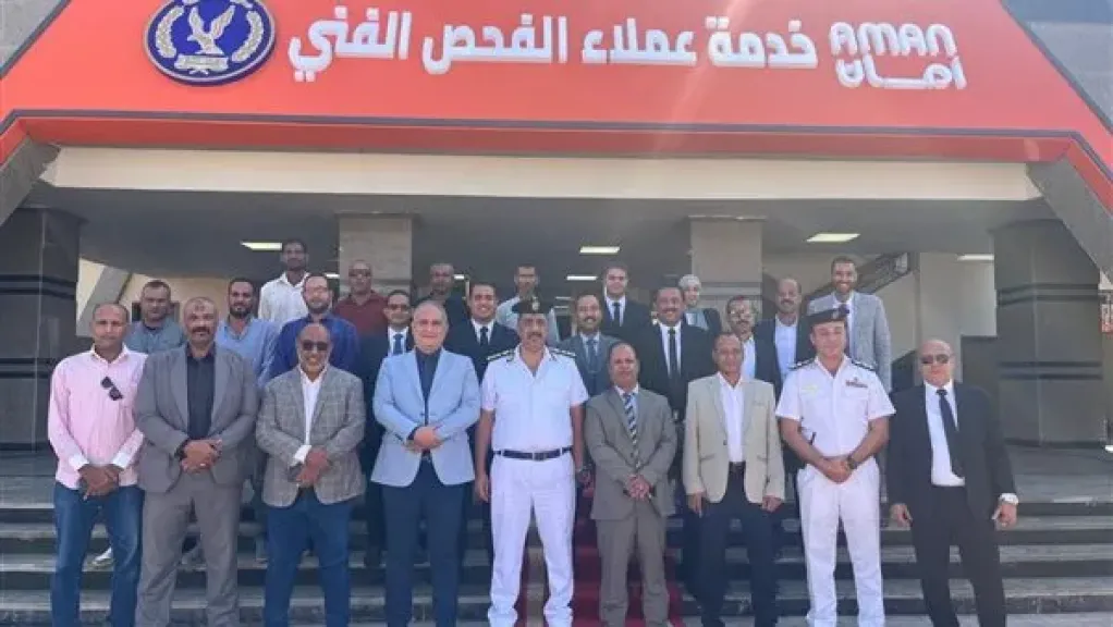 افتتاح وحدة مرور قنا الجديدة